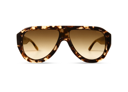 DIMA Eyewear Saffron Espresso Tortoise Frame Brown Gradient Lens 1