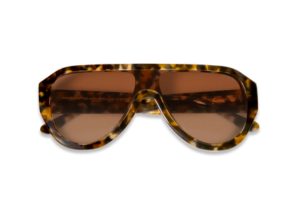 DIMA Eyewear Saffron Espresso Tortoise Frame Brown Gradient Lens 2