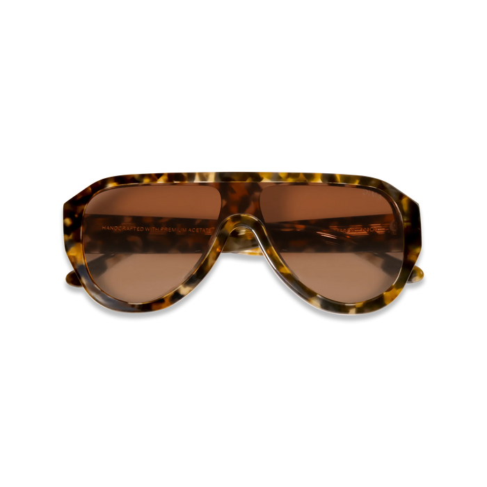 DIMA Eyewear Saffron Espresso Tortoise Frame Brown Gradient Lens 2