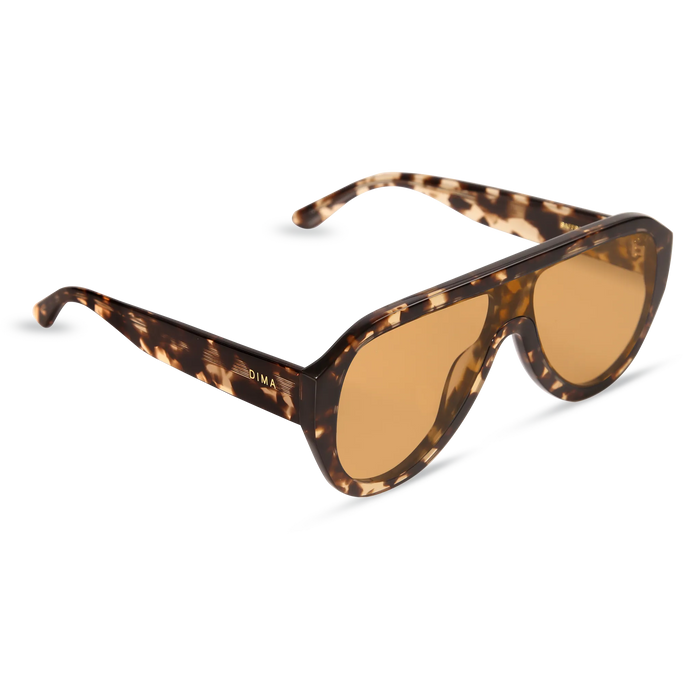 DIMA Eyewear Saffron Espresso Tortoise Frame Brown Gradient Lens 3