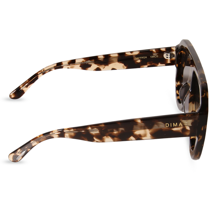 DIMA Eyewear Saffron Espresso Tortoise Frame Brown Gradient Lens 4