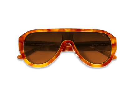 DIMA Eyewear Saffron Havana Frame Brown Lens 2