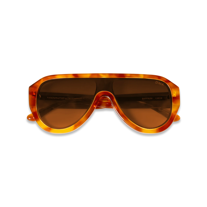 DIMA Eyewear Saffron Havana Frame Brown Lens 2