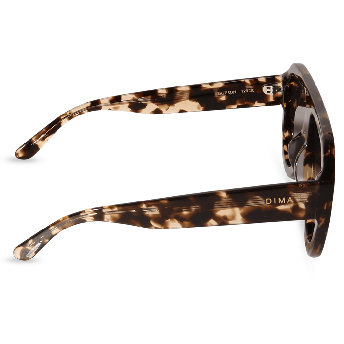 DIMA Eyewear Saffron Smoky Tortoise Frame Grey Lens 4