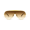 DIMA Eyewear Skyra Gold Dark Tortoise Frame Brown Gradient Lens 1