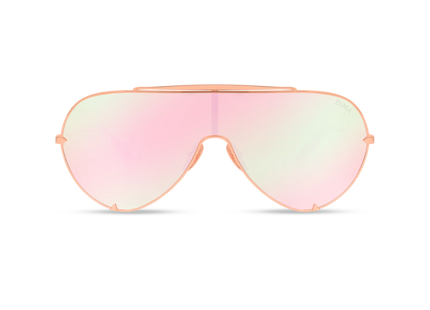 DIMA Eyewear Skyra Rose Gold Pink Frame Pink Mirror Lens 1