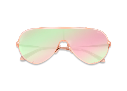 DIMA Eyewear Skyra Rose Gold Pink Frame Pink Mirror Lens 2