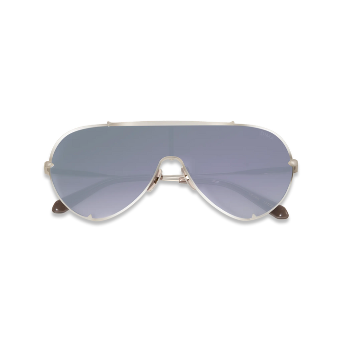 DIMA Eyewear Skyra Silver Crystal Grey Frame Grey Gradient Mirror Lens 2