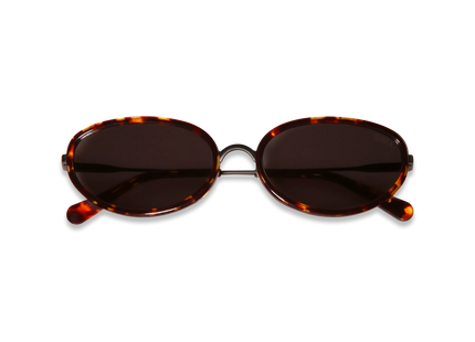 DIMA Eyewear Solis Black Dark Tortoise Frame Grey Lens 2