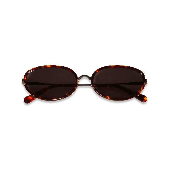 DIMA Eyewear Solis Black Dark Tortoise Frame Grey Lens 2