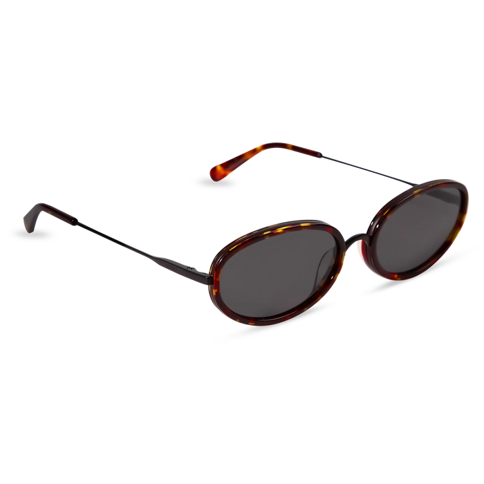 DIMA Eyewear Solis Black Dark Tortoise Frame Grey Lens 3