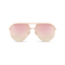 DIMA Glass Nova Rose Gold Pink Tortoise Frame Taupe Mirror Lens 1