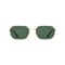 DIMA Sunglasses Crux Gold Dark Tortoise Frame Green Lens 1