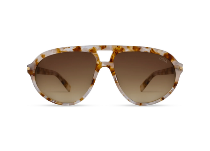 DIMA Sunglasses Eclipz Brown Pearl Frame Brown Gradient Lens 1