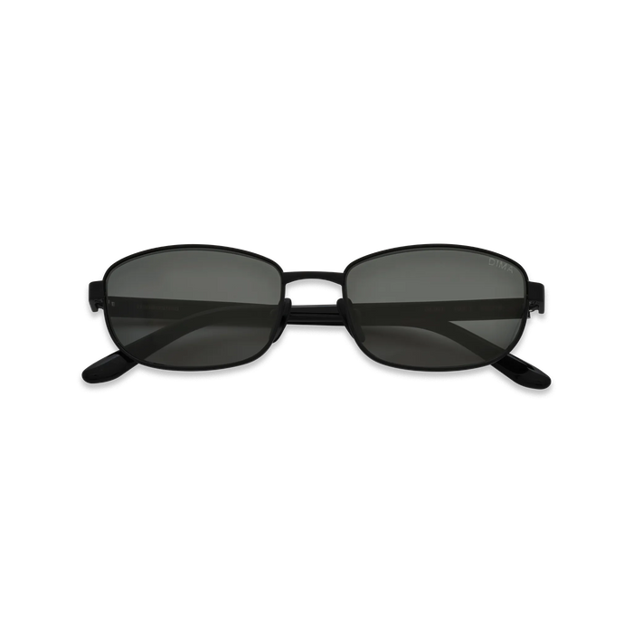 DIMA Sunglasses Glint Black Frame Grey Lens 2