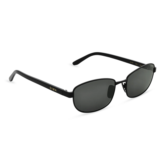 DIMA Sunglasses Glint Black Frame Grey Lens 3