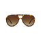 DIMA Sunglasses Orris Gold Amber Tortoise Frame Brown Gradient Lens 1