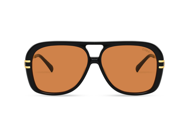 DIMA_Sunglasses_Spark_Black_Frame_Light_Brown_Lens_1