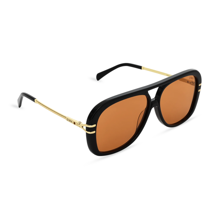 DIMA_Sunglasses_Spark_Black_Frame_Light_Brown_Lens_3