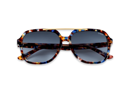 Dima Eyewear Vista Blue Tortoise Frame Dark Blue Gradient Lens  2
