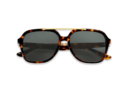 Dima Eyewear Vista Brown Tortoise Frame Grey Lens 2
