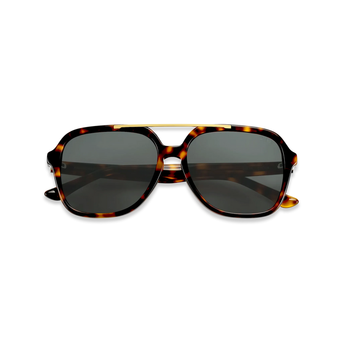 Dima Eyewear Vista Brown Tortoise Frame Grey Lens 2