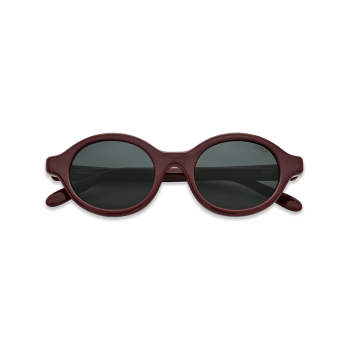 Dima Sunglasses Aila Burgundy Frame Grey Lens 2
