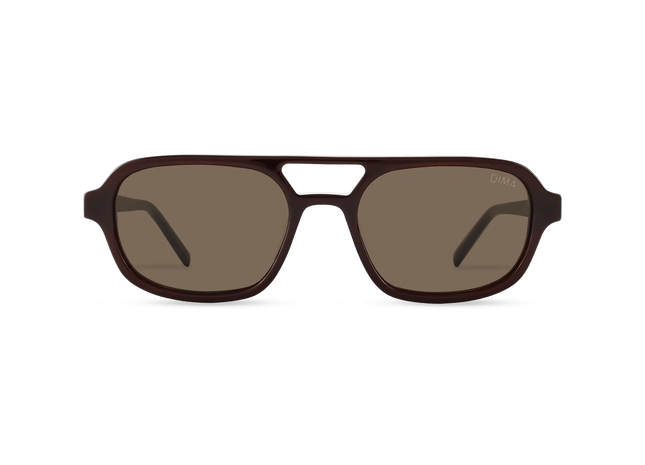 Dima Sunglasses Corey Brown Frame Brown Lens 1