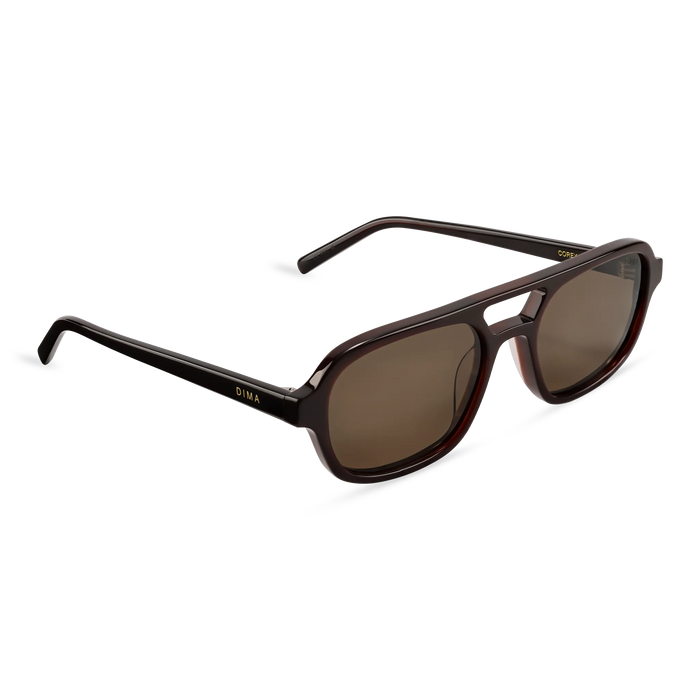 Dima Sunglasses Corey Brown Frame Brown Lens 3