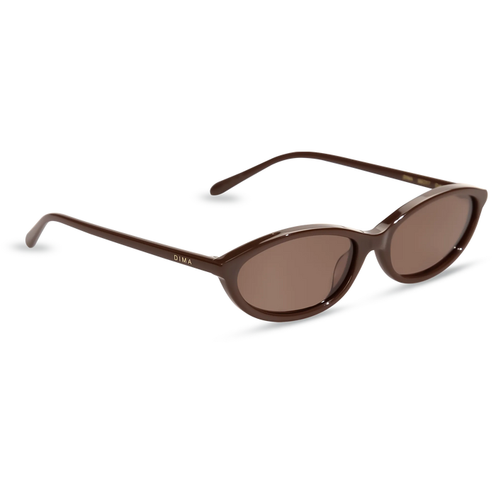 Dima Sunglasses Dina Brown Frame Brown Lens 3