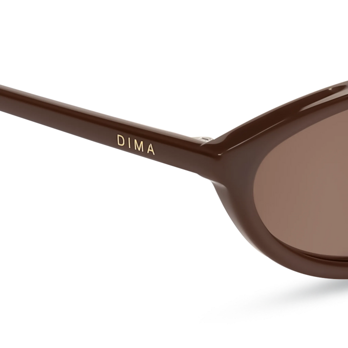 Dima Sunglasses Dina Brown Frame Brown Lens 5