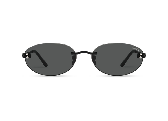 Dima Sunglasses Elara Black Frame Grey Lens 1