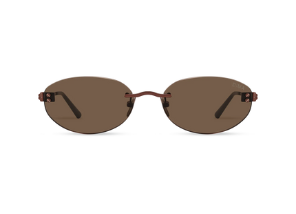 Dima Sunglasses Elara Brown Frame Brown Lens 1