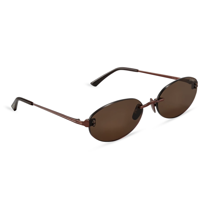 Dima Sunglasses Elara Brown Frame Brown Lens 3