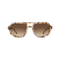 Dima Sunglasses Naomi Brown Pearl Frame Brown Gradient Lens 1
