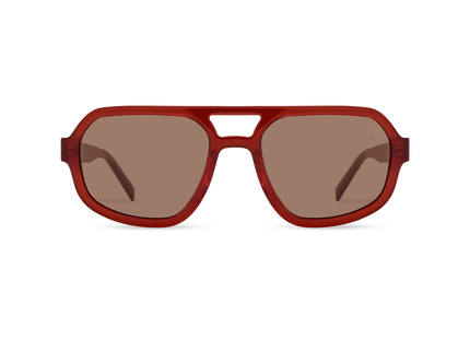 Dima Sunglasses Naomi Honey Marple Frame Warm Tea-brown Gradient Lens 1