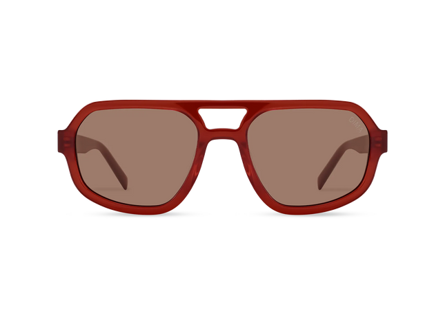 Dima Sunglasses Naomi Honey Marple Frame Warm Tea-brown Gradient Lens 1