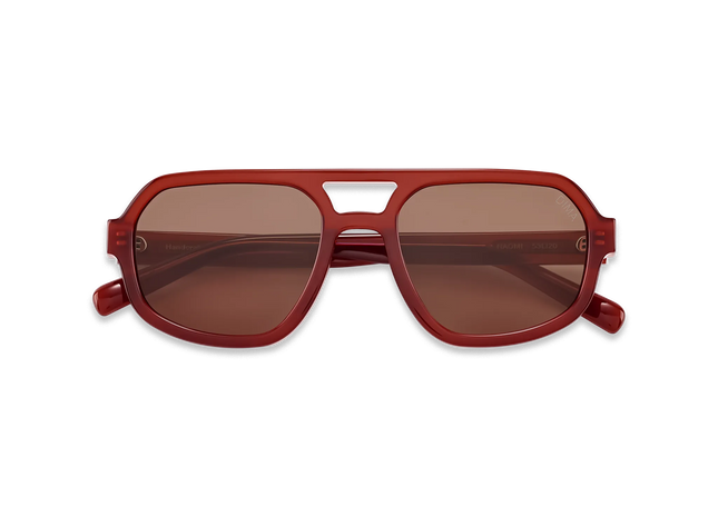 Dima Sunglasses Naomi Honey Marple Frame Warm Tea-brown Gradient Lens 2