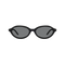 Dima Sunglasses Tess Black Frame Grey Lens 1