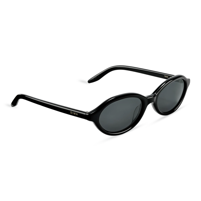 Dima Sunglasses Tess Black Frame Grey Lens 3