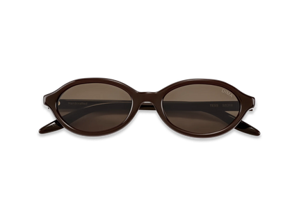 Dima Sunglasses Tess Brown Frame Brown Lens 2