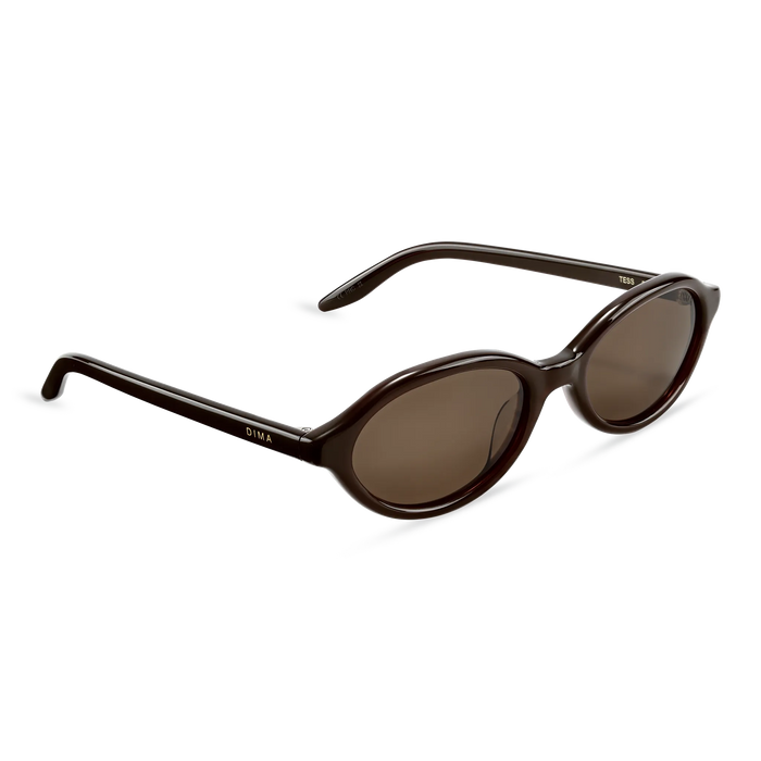 Dima Sunglasses Tess Brown Frame Brown Lens 3