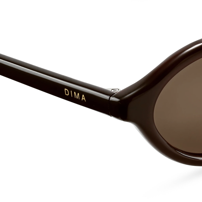 Dima Sunglasses Tess Brown Frame Brown Lens 5