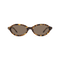 Dima Sunglasses Tess Dark Amber Tortoise Frame Brown Lens 1