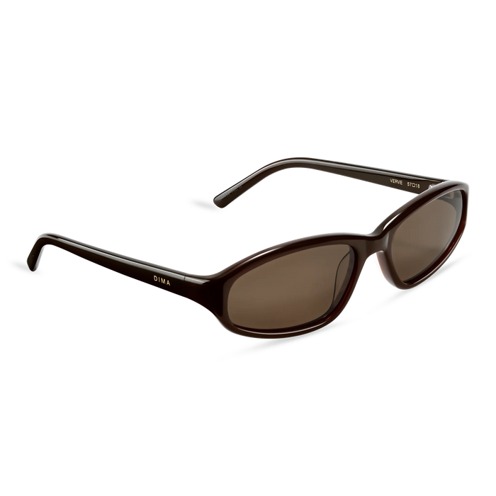 Dima Sunglasses Verve Brown Frame Brown Lens 3