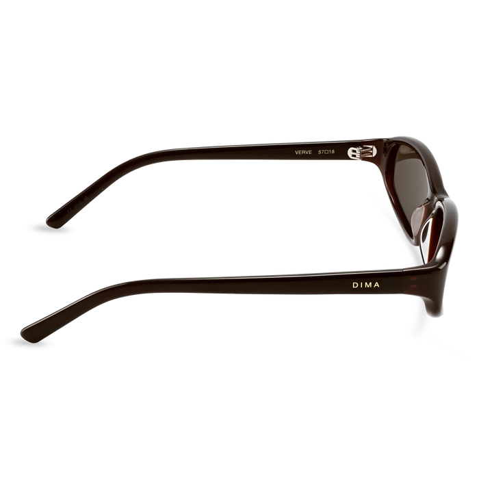 Dima Sunglasses Verve Brown Frame Brown Lens 4