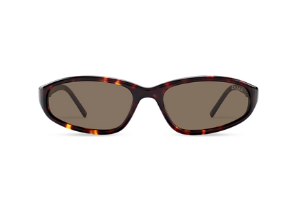 Dima Sunglasses Verve Dark Tortoise Frame Brown Lens 1
