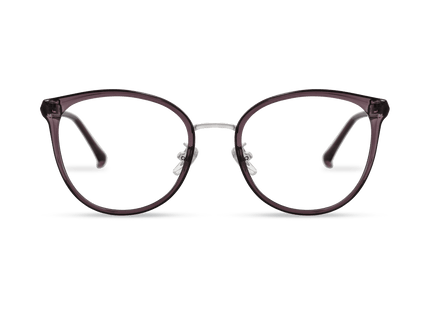 Edydology Melissa Crystal Purple Grey Glasses 1