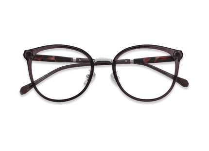 Edydology Melissa Crystal Purple Grey Glasses 2
