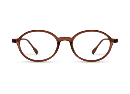 Eydolody Kaleb Crystal Dark Brown Glasses 1